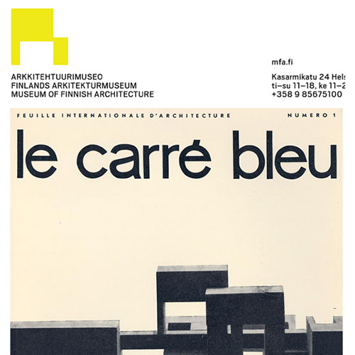 Le Carrè Bleu – Museum of Finnish Architecture – Helsinki